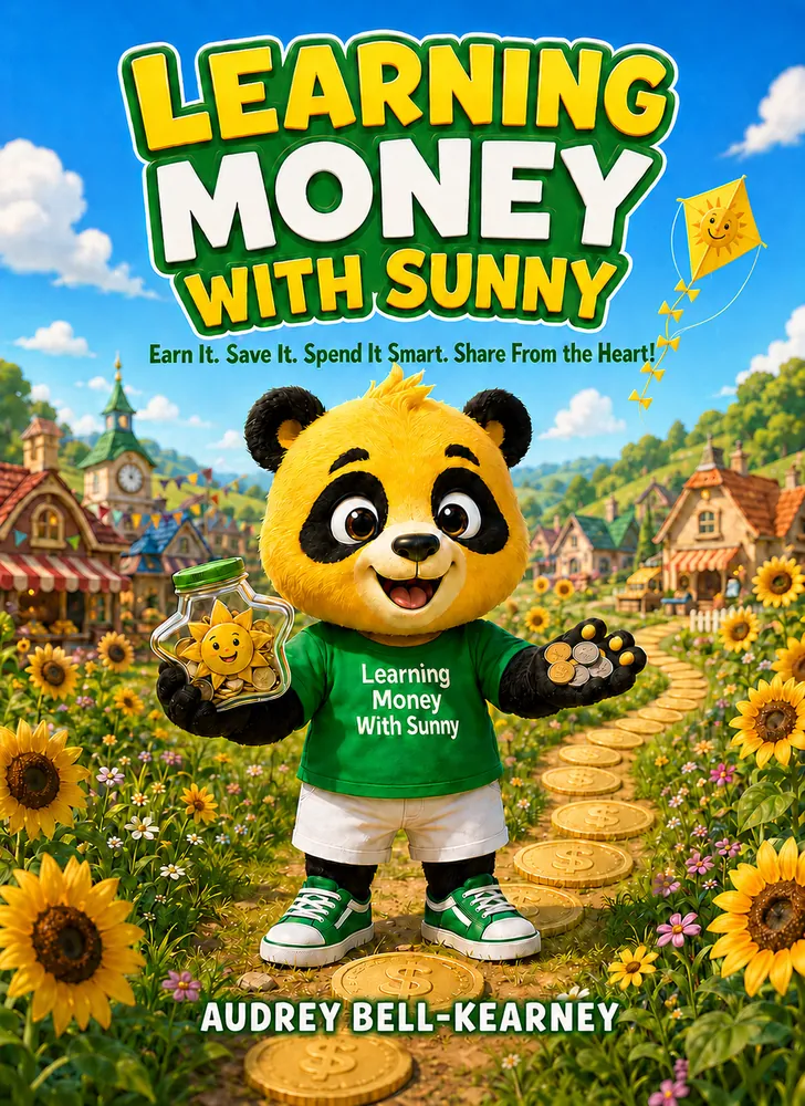 Learning Money With Sunny activity book cover